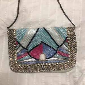 Beaded purse